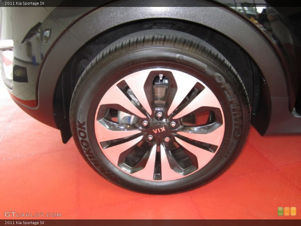 2011 Kia Sportage SX Wheel and Tire Photo #53736552