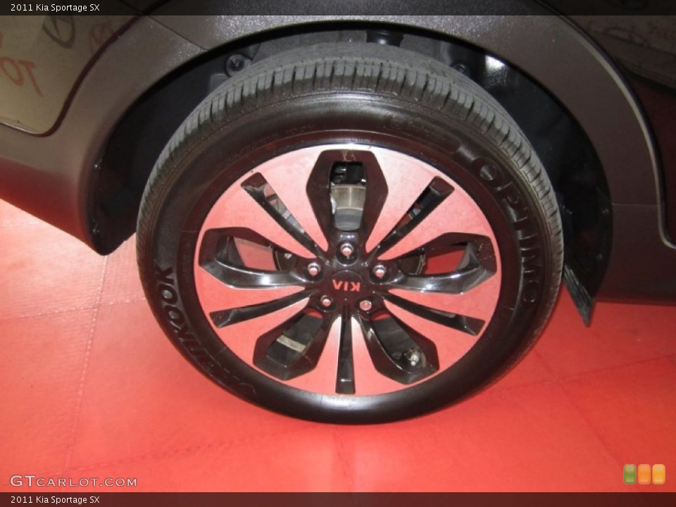 2011 Kia Sportage SX Wheel and Tire Photo #53736558