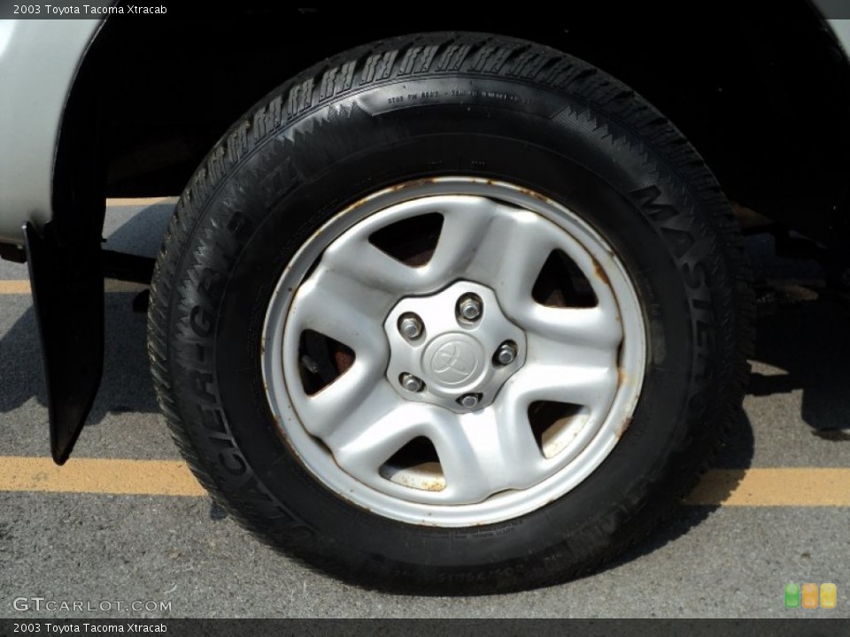 2003 Toyota Tacoma Xtracab Wheel and Tire Photo #53739822