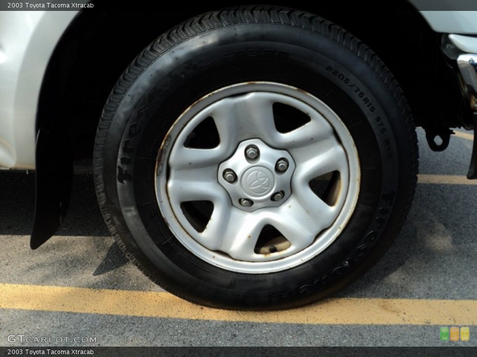 2003 Toyota Tacoma Xtracab Wheel and Tire Photo #53739888