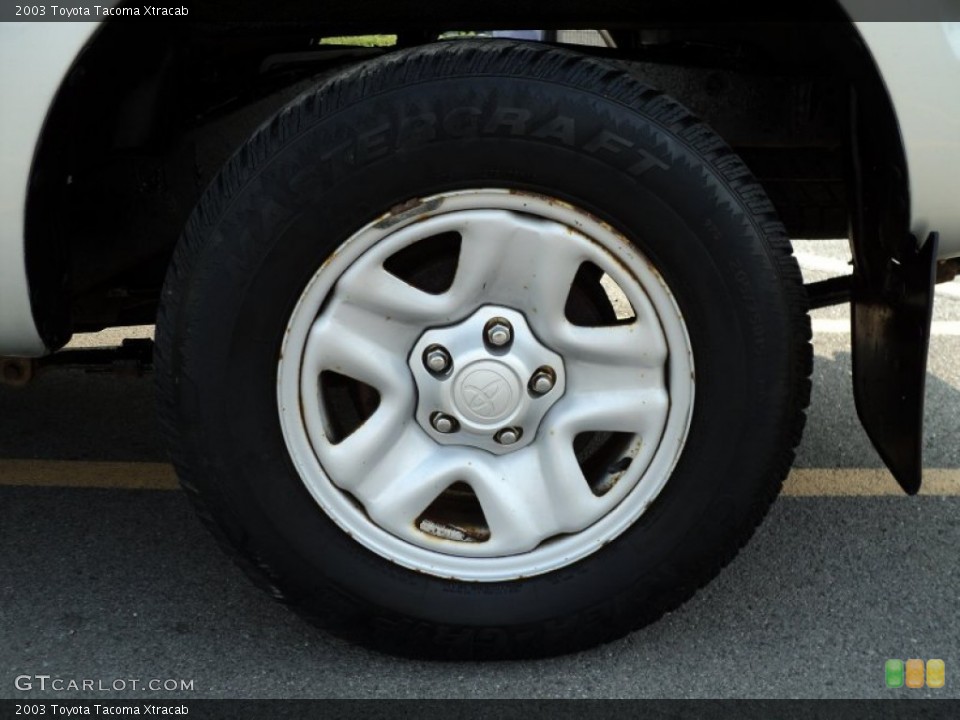 2003 Toyota Tacoma Xtracab Wheel and Tire Photo #53739894