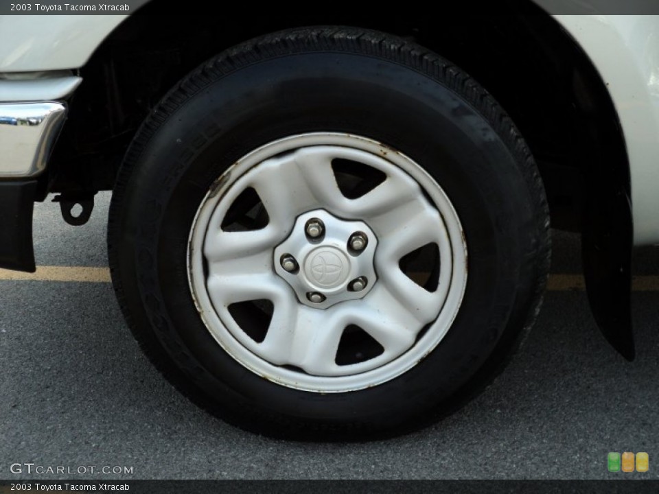 2003 Toyota Tacoma Xtracab Wheel and Tire Photo #53739900