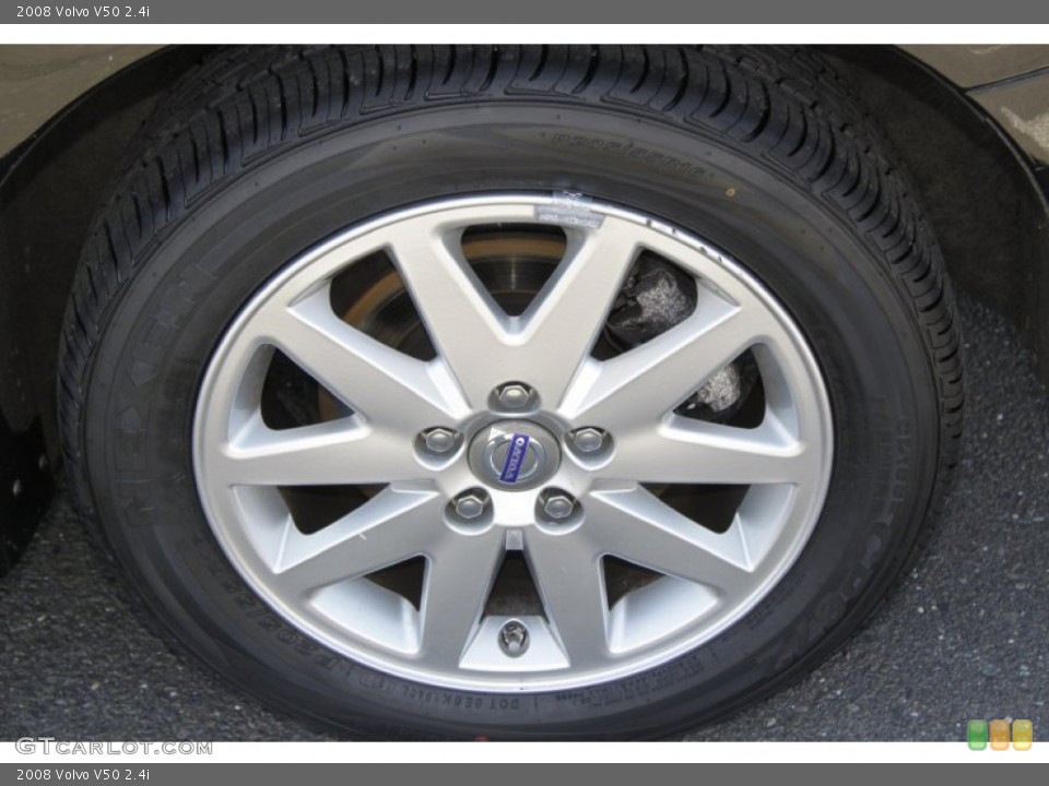 2008 Volvo V50 2.4i Wheel and Tire Photo #53755521