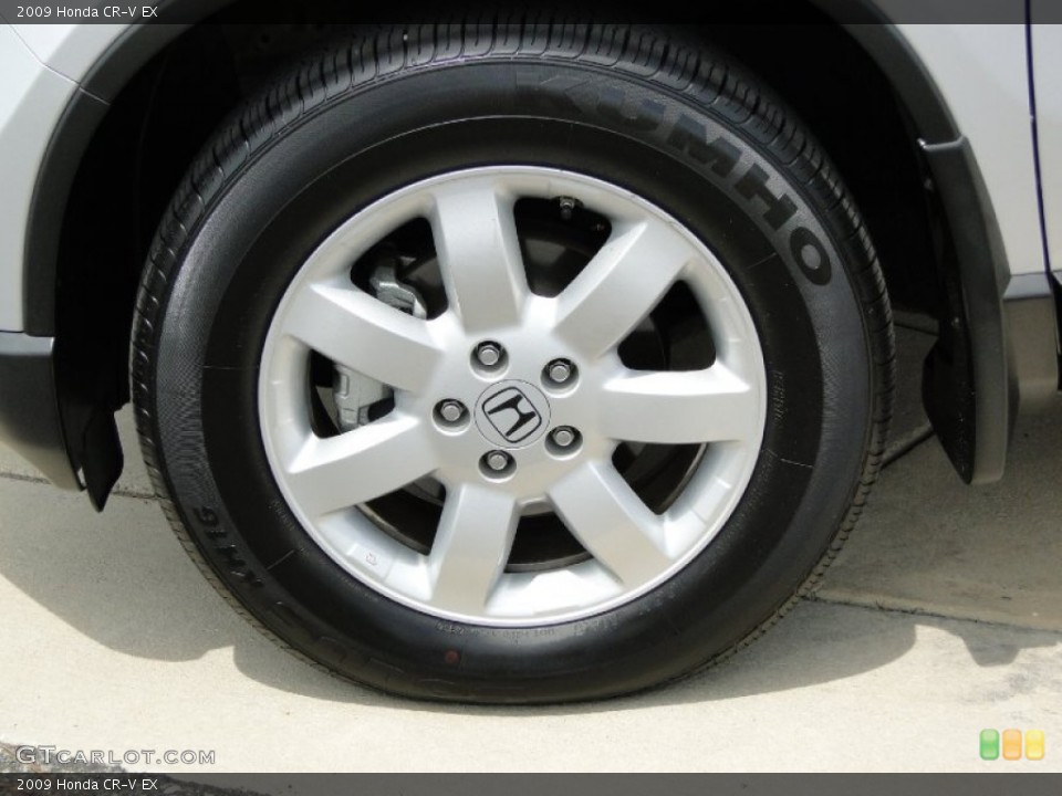 2009 Honda CR-V EX Wheel and Tire Photo #53755911