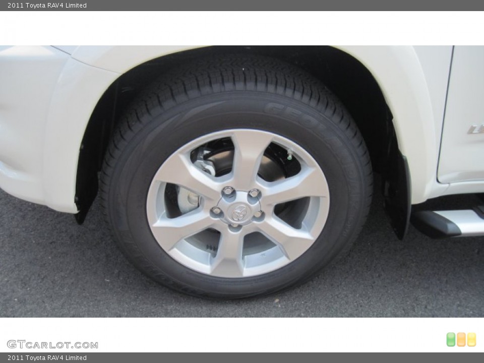 2011 Toyota RAV4 Limited Wheel and Tire Photo #53757821