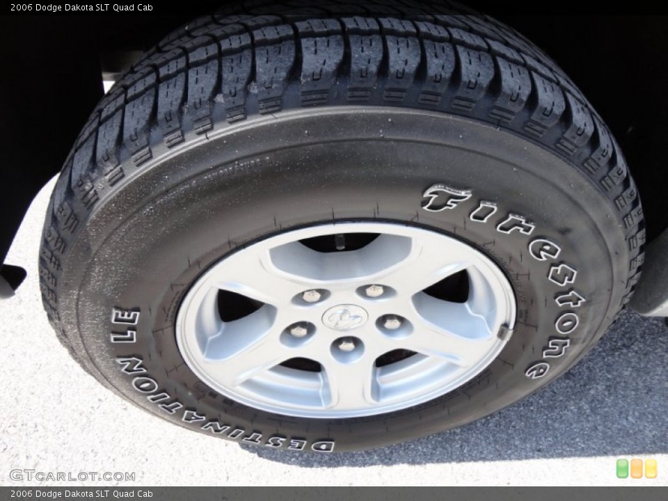 2006 Dodge Dakota SLT Quad Cab Wheel and Tire Photo #53760359
