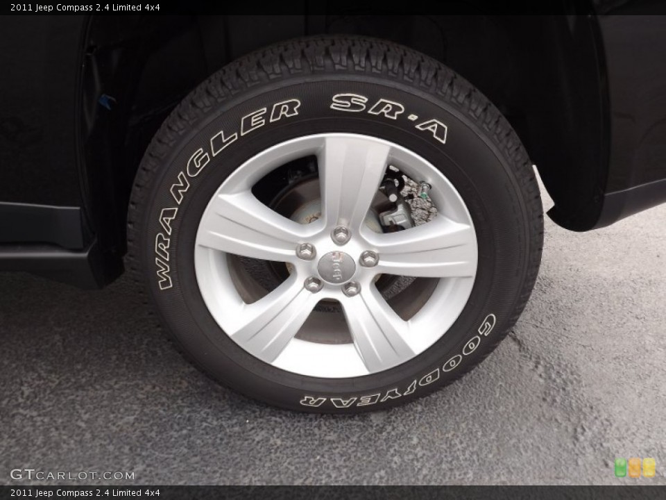 2011 Jeep Compass 2.4 Limited 4x4 Wheel and Tire Photo #53760944