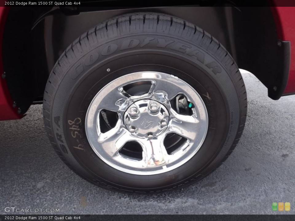 2012 Dodge Ram 1500 ST Quad Cab 4x4 Wheel and Tire Photo #53761370
