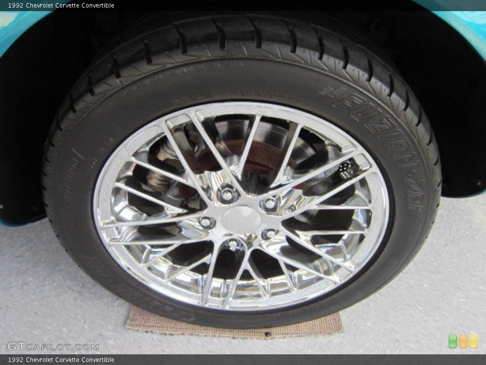 1992 Chevrolet Corvette Custom Wheel and Tire Photo #53763815