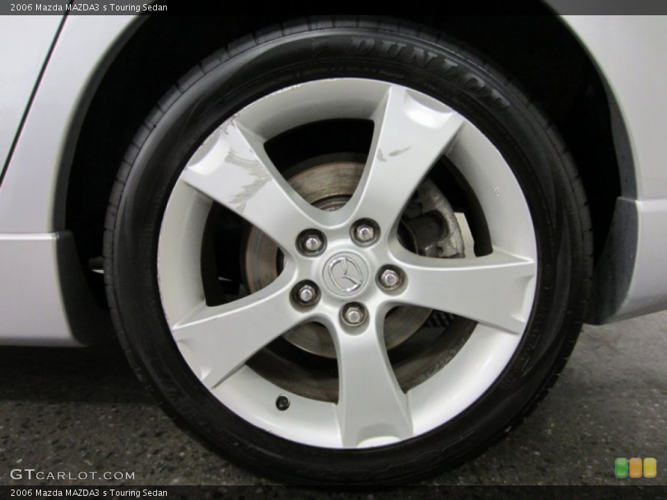 2006 Mazda MAZDA3 s Touring Sedan Wheel and Tire Photo #53766551