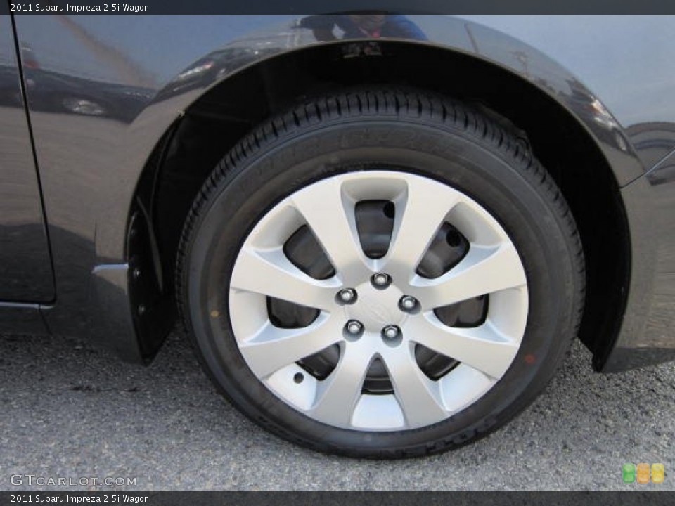 2011 Subaru Impreza 2.5i Wagon Wheel and Tire Photo #53769536