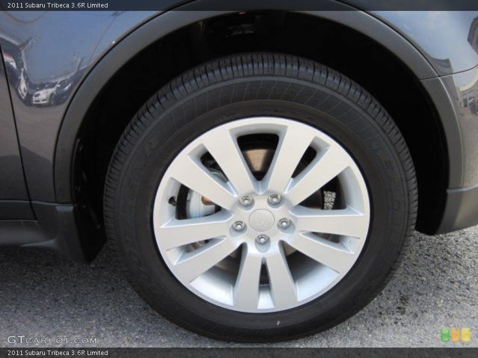 2011 Subaru Tribeca 3.6R Limited Wheel and Tire Photo #53770592