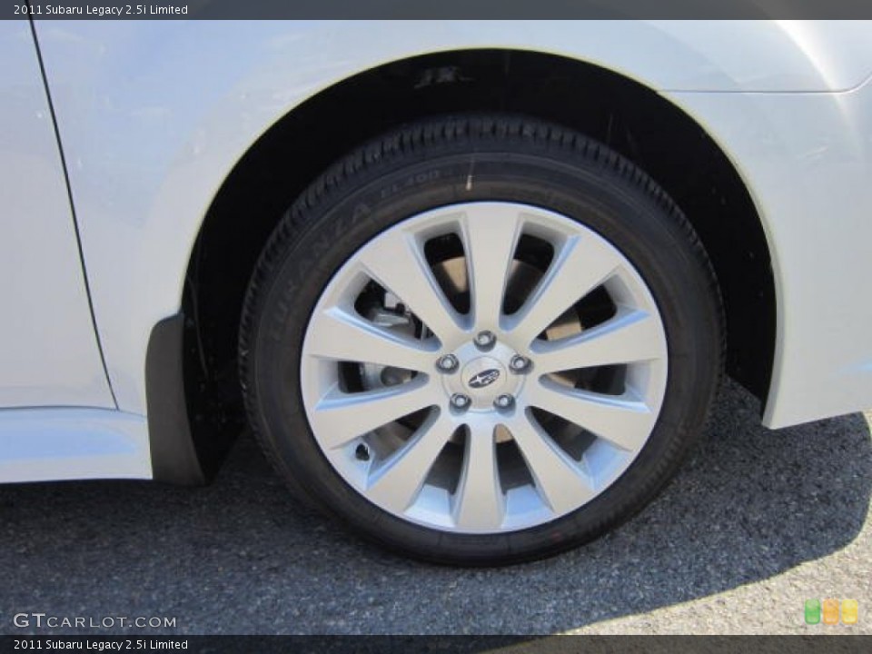 2011 Subaru Legacy 2.5i Limited Wheel and Tire Photo #53771060