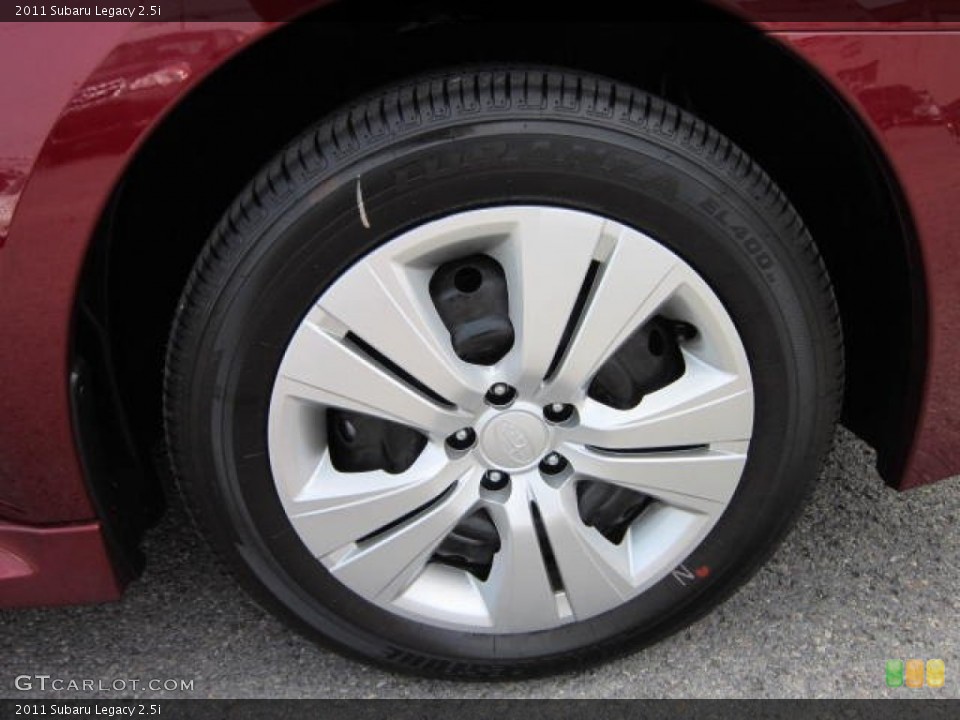 2011 Subaru Legacy 2.5i Wheel and Tire Photo #53771531