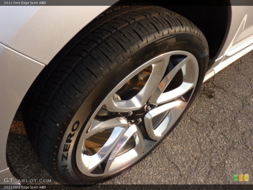 2011 Ford Edge Sport AWD Wheel and Tire Photo #53772707