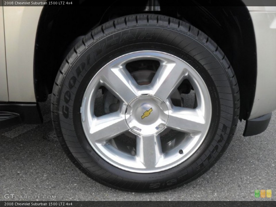 2008 Chevrolet Suburban 1500 LTZ 4x4 Wheel and Tire Photo #53774397
