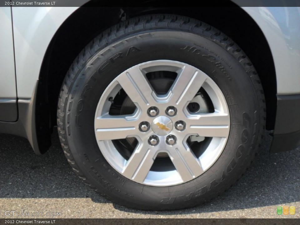 2012 Chevrolet Traverse LT Wheel and Tire Photo #53775418