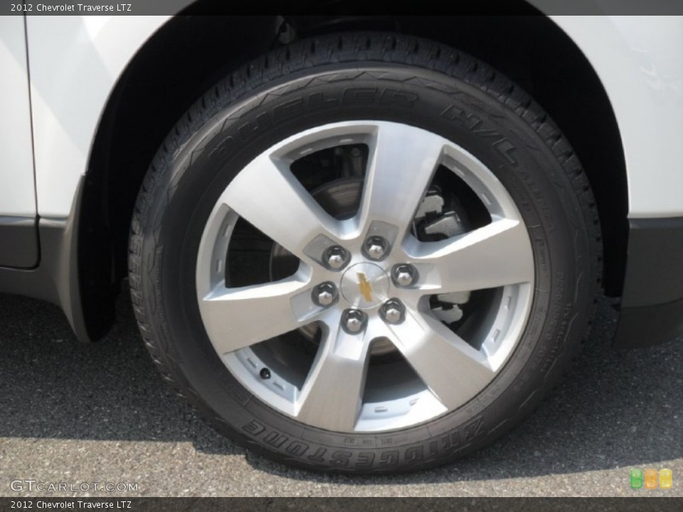2012 Chevrolet Traverse LTZ Wheel and Tire Photo #53775591