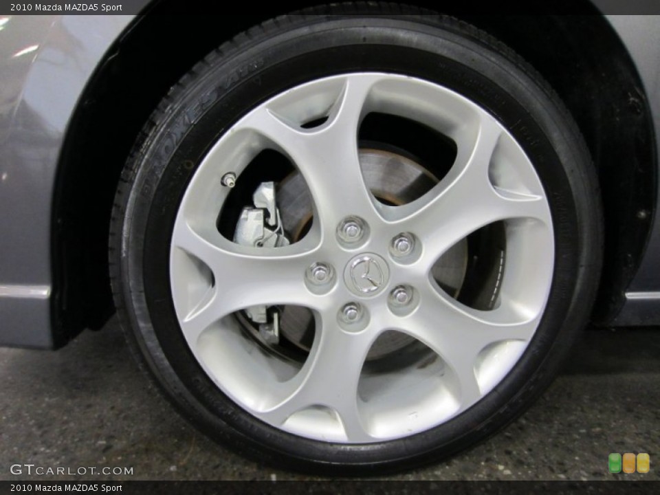2010 Mazda MAZDA5 Sport Wheel and Tire Photo #53776162