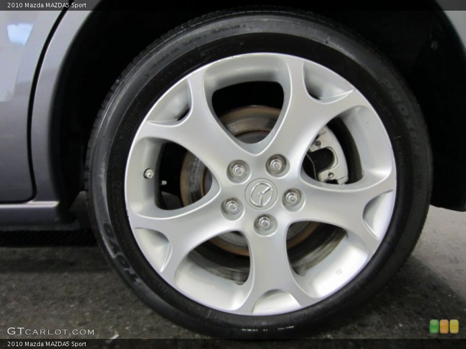 2010 Mazda MAZDA5 Sport Wheel and Tire Photo #53776171