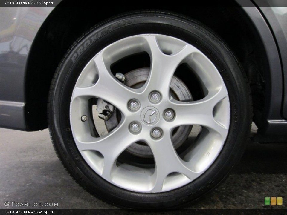 2010 Mazda MAZDA5 Sport Wheel and Tire Photo #53776216