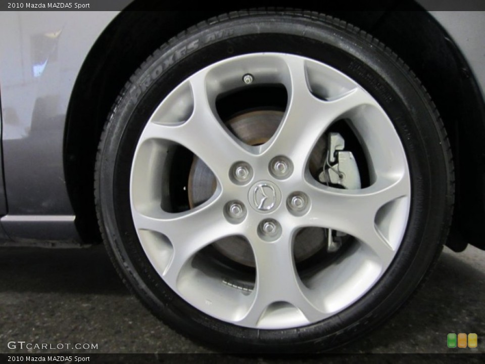 2010 Mazda MAZDA5 Sport Wheel and Tire Photo #53776222
