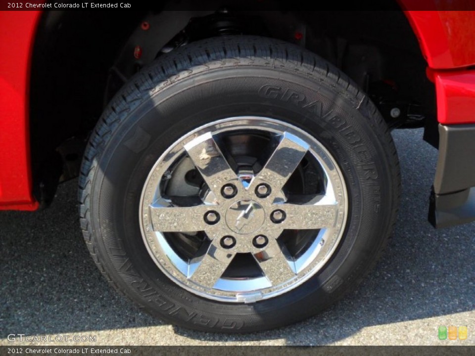 2012 Chevrolet Colorado LT Extended Cab Wheel and Tire Photo #53776303