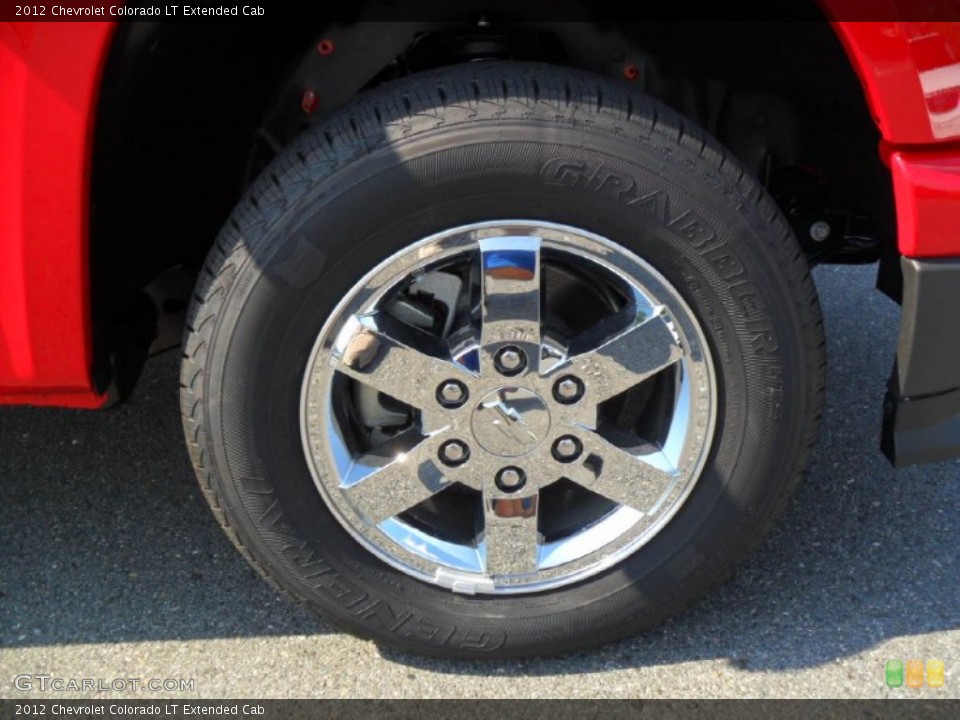2012 Chevrolet Colorado LT Extended Cab Wheel and Tire Photo #53776444