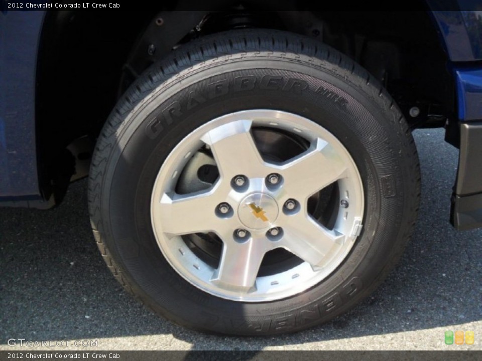 2012 Chevrolet Colorado LT Crew Cab Wheel and Tire Photo #53776669