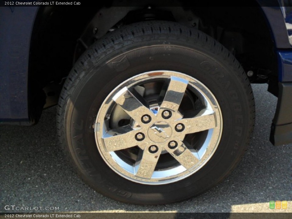 2012 Chevrolet Colorado LT Extended Cab Wheel and Tire Photo #53777218