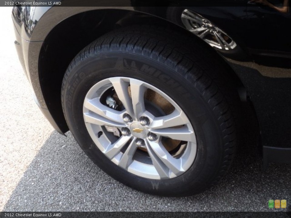 2012 Chevrolet Equinox LS AWD Wheel and Tire Photo #53778032