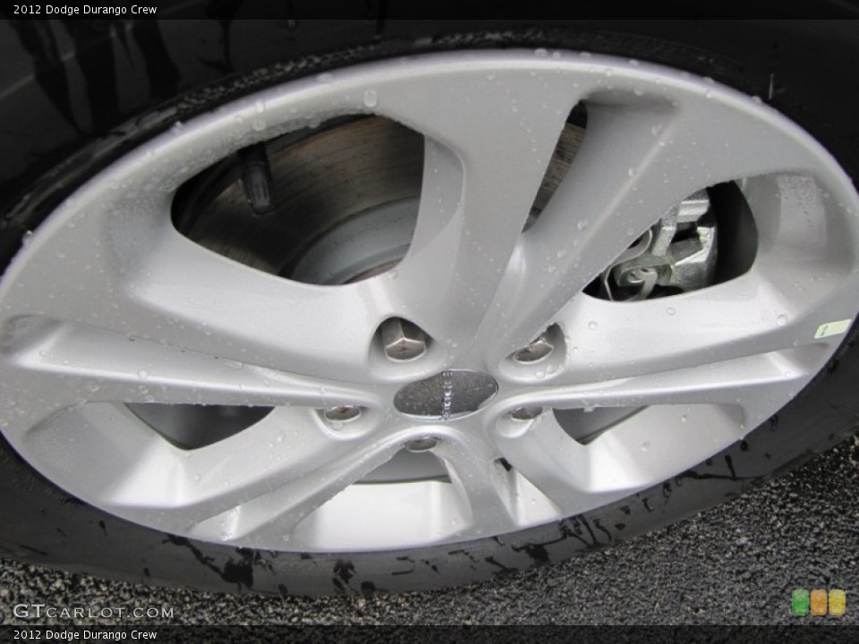 2012 Dodge Durango Crew Wheel and Tire Photo #53779241