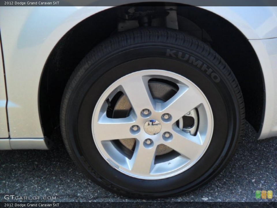 2012 Dodge Grand Caravan SXT Wheel and Tire Photo #53781886