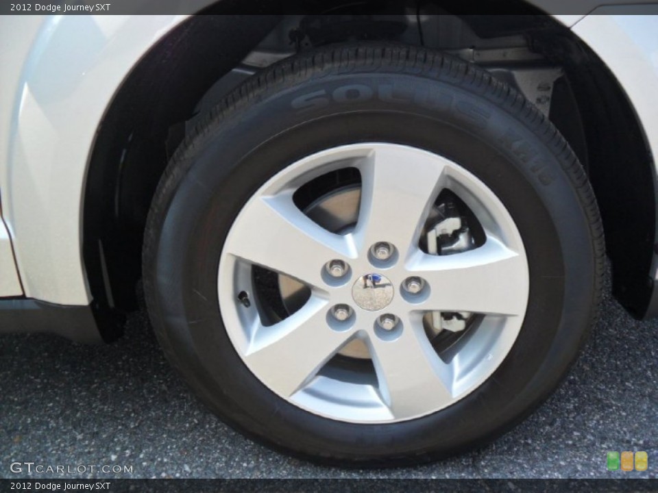 2012 Dodge Journey SXT Wheel and Tire Photo #53782198