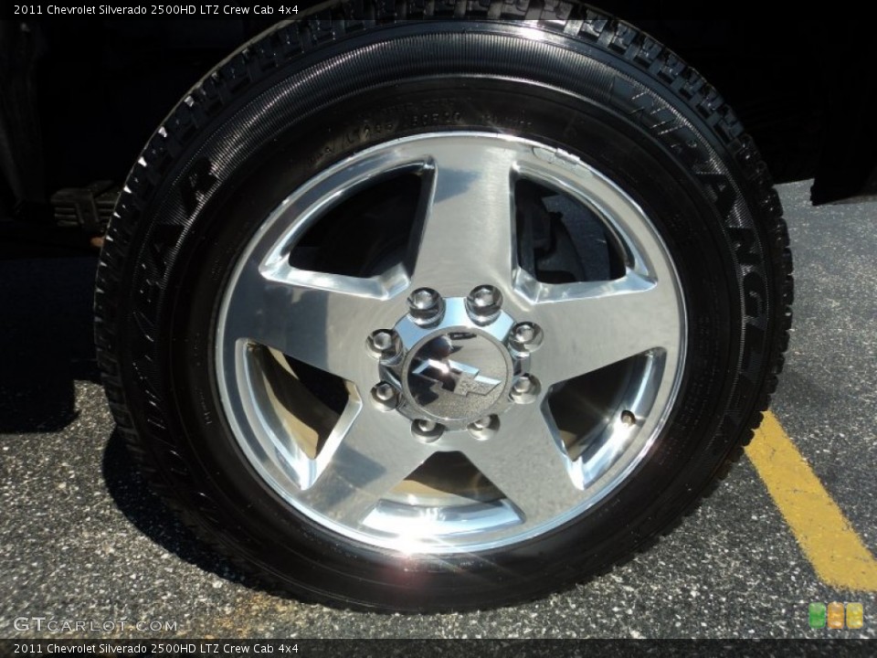 2011 Chevrolet Silverado 2500HD LTZ Crew Cab 4x4 Wheel and Tire Photo #53787850