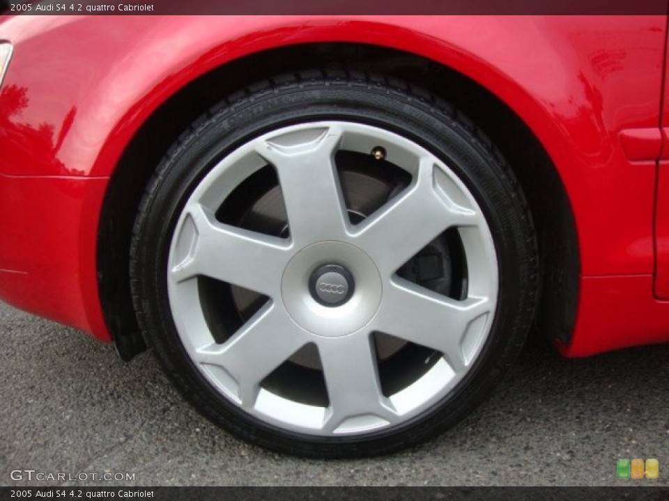 2005 Audi S4 4.2 quattro Cabriolet Wheel and Tire Photo #53791495