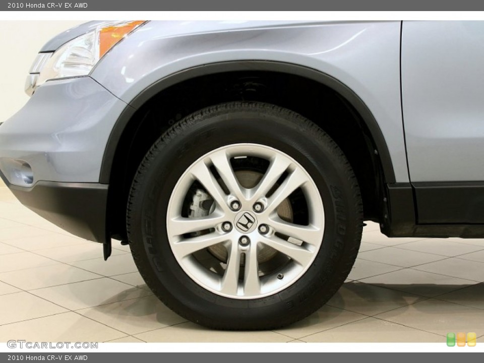 2010 Honda CR-V EX AWD Wheel and Tire Photo #53793991