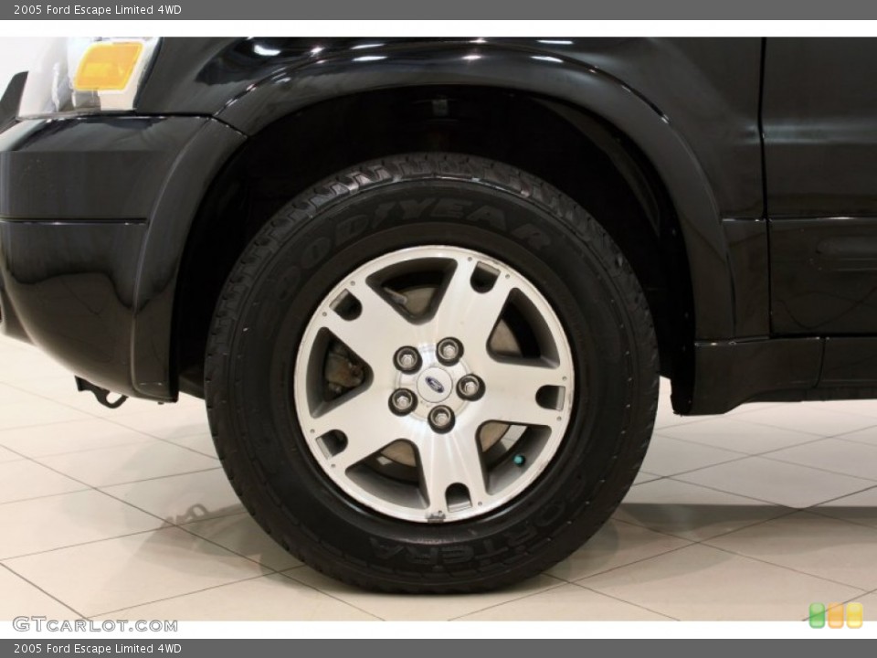 2005 Ford Escape Limited 4WD Wheel and Tire Photo #53798896