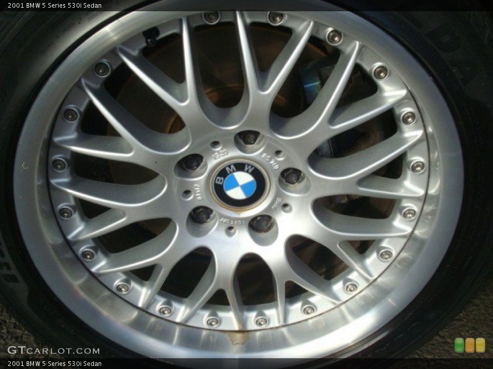 2001 BMW 5 Series 530i Sedan Wheel and Tire Photo #53803667