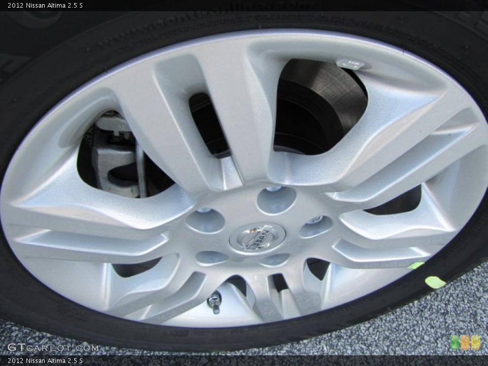 2012 Nissan Altima 2.5 S Wheel and Tire Photo #53804128