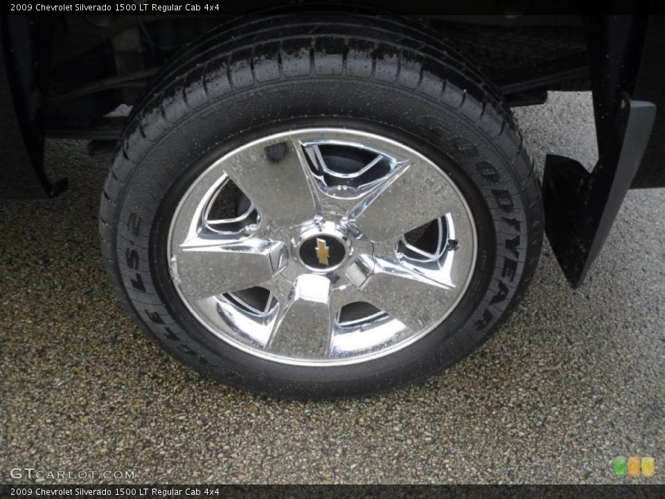 2009 Chevrolet Silverado 1500 LT Regular Cab 4x4 Wheel and Tire Photo #53806159