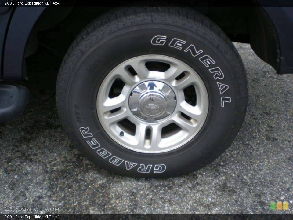 2001 Ford Expedition XLT 4x4 Wheel and Tire Photo #53807256