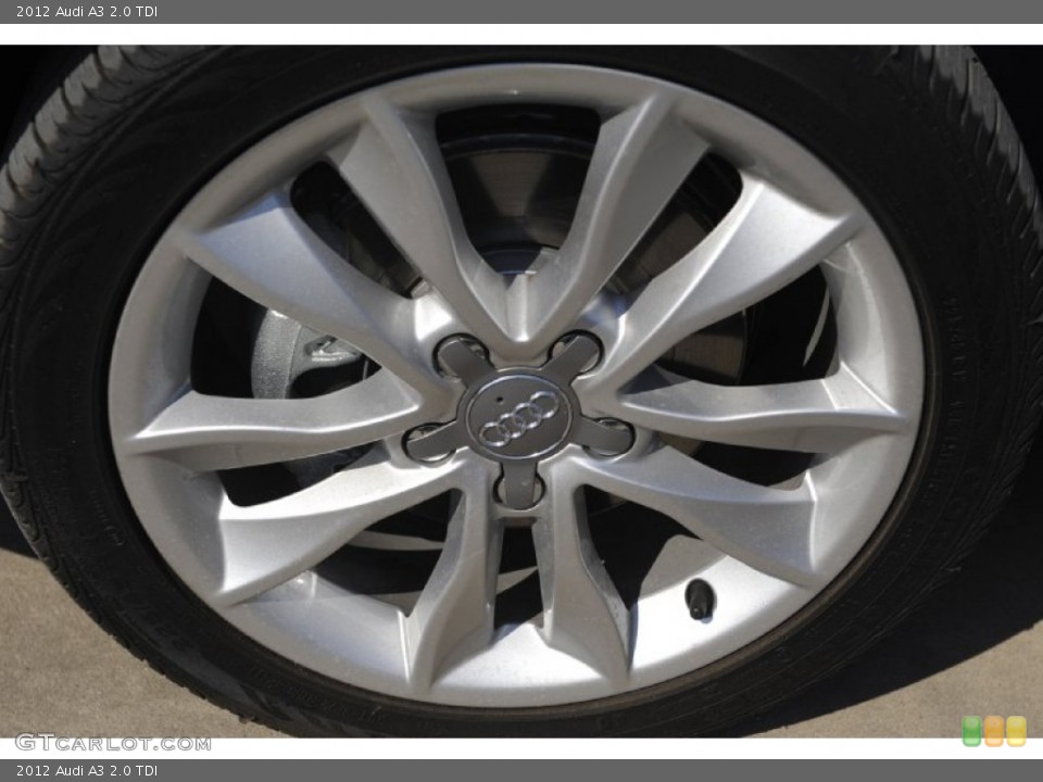 2012 Audi A3 2.0 TDI Wheel and Tire Photo #53814802