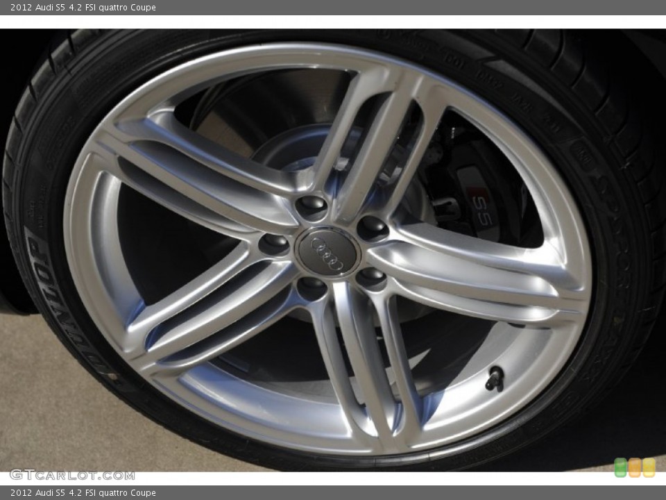 2012 Audi S5 4.2 FSI quattro Coupe Wheel and Tire Photo #53815649