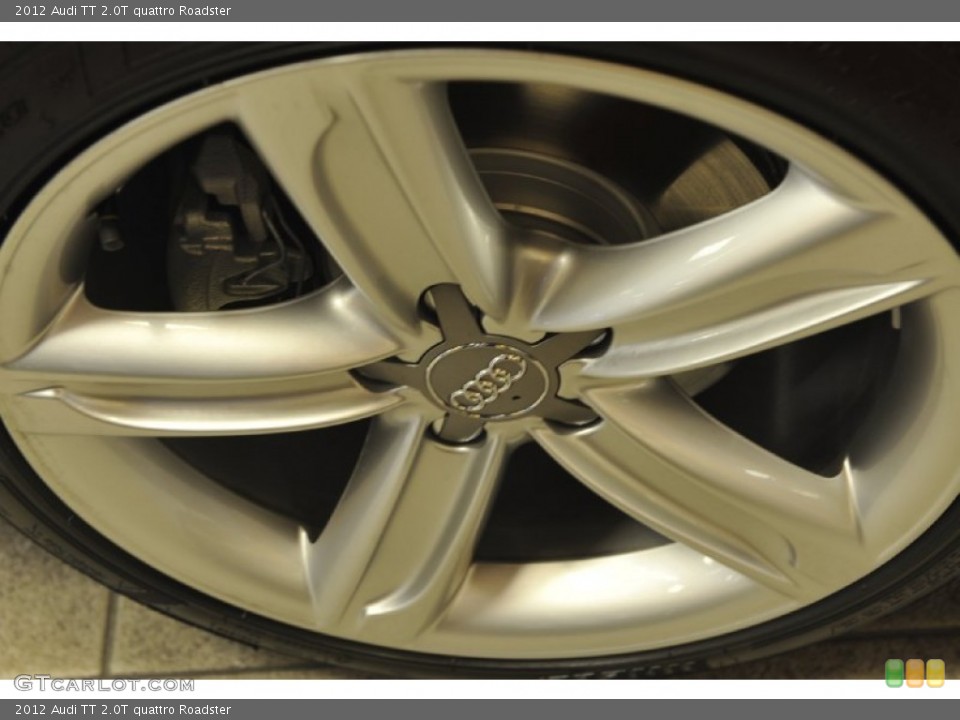 2012 Audi TT 2.0T quattro Roadster Wheel and Tire Photo #53815928