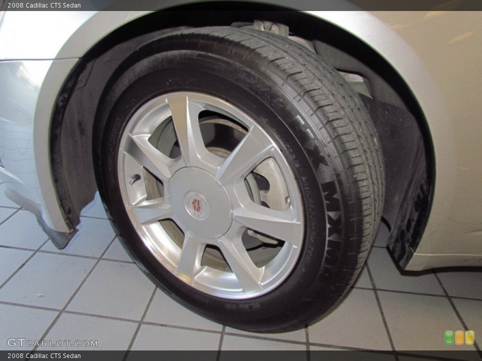 2008 Cadillac CTS Sedan Wheel and Tire Photo #53816453