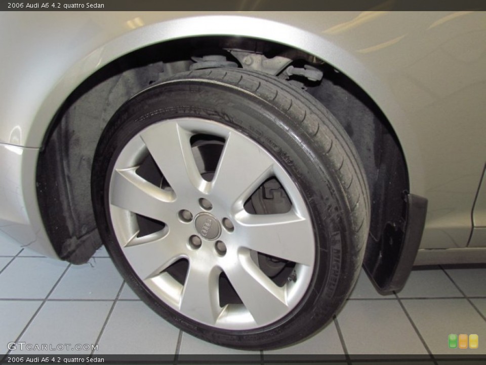 2006 Audi A6 4.2 quattro Sedan Wheel and Tire Photo #53817467