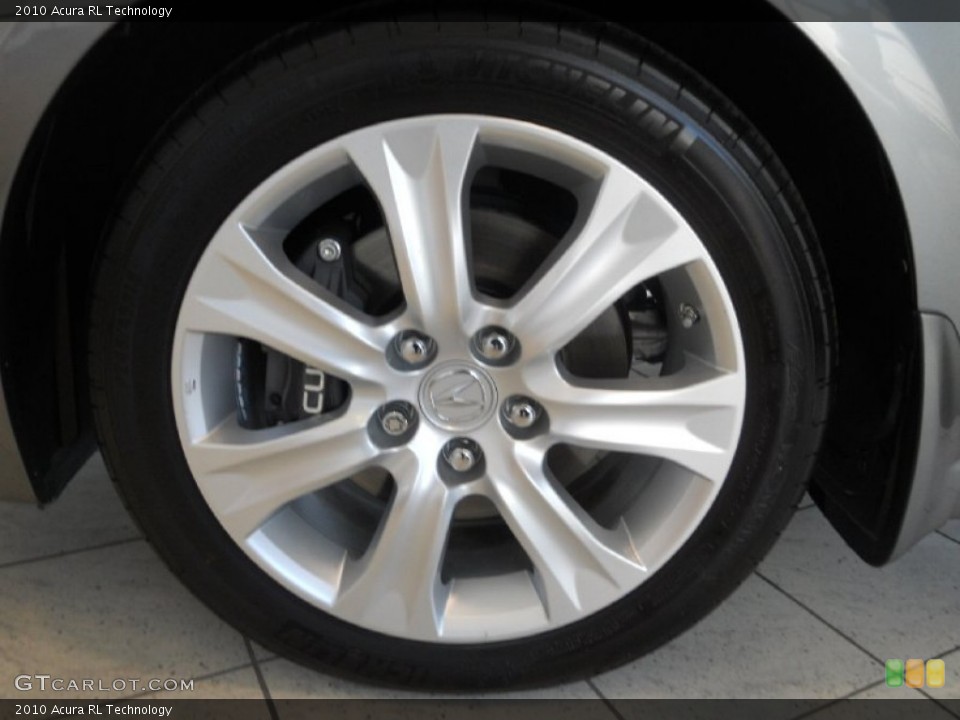 2010 Acura RL Technology Wheel and Tire Photo #53820485