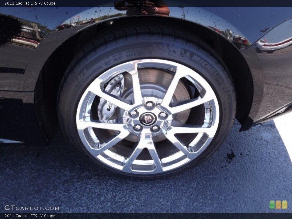 2011 Cadillac CTS -V Coupe Wheel and Tire Photo #53822399