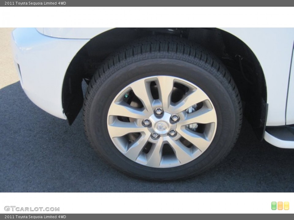 2011 Toyota Sequoia Limited 4WD Wheel and Tire Photo #53824115